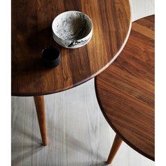 Wegner CH008 Coffee Tables by Carl Hansen and Son Top Detail 
