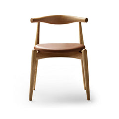 Wegner CH20 Elbow Chair in Oak Oil with SIF 95 Leather Carl Hansen and Son