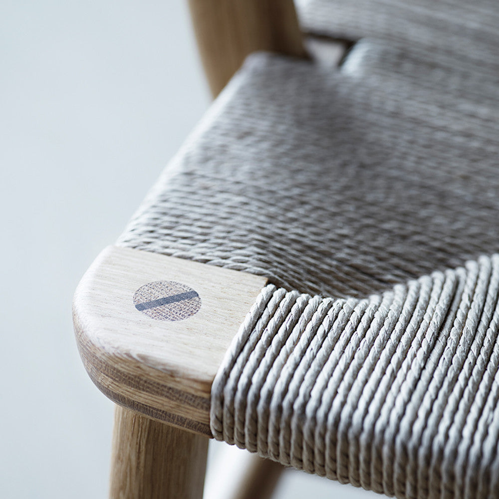 Wegner CH22 Lounge Chair Joinery and Seat Detail Carl Hansen and Son