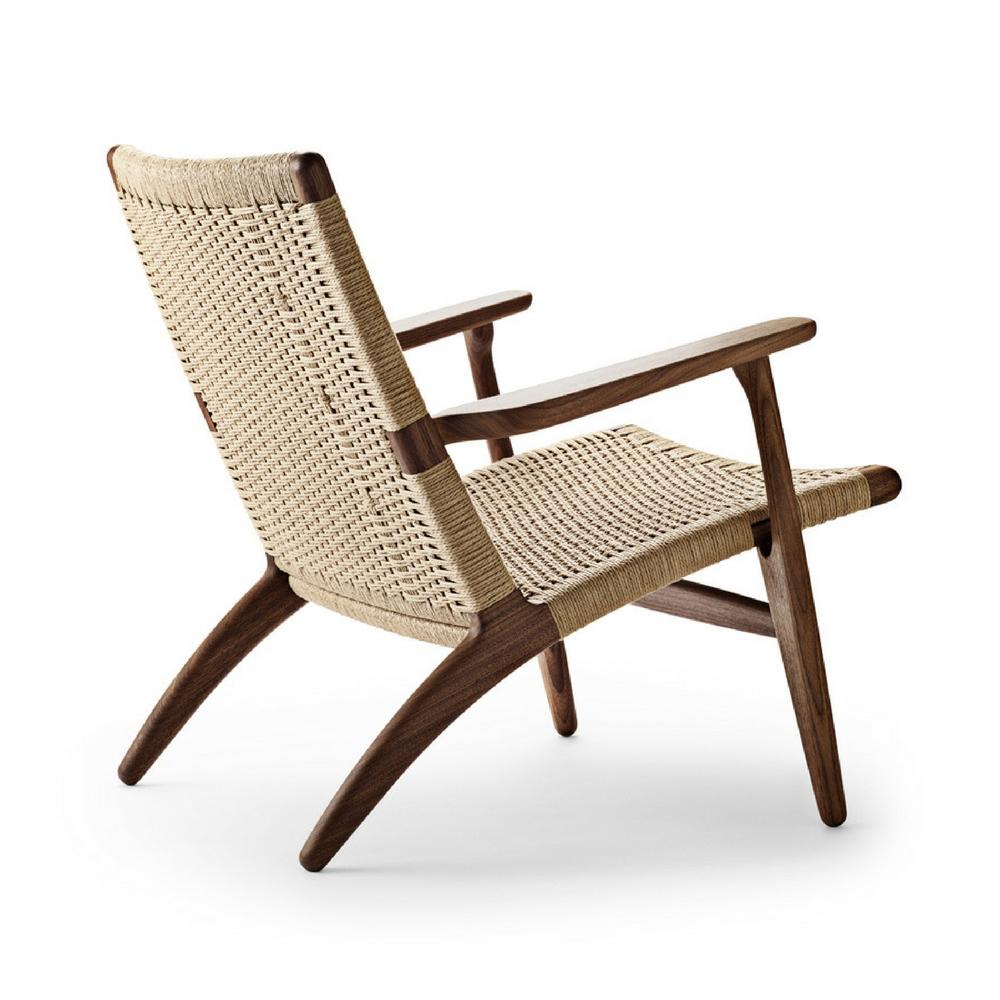 Wegner CH25 Walnut Oil Back Carl Hansen and Son