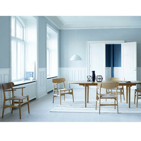 Wegner CH26 Dining Chairs in Dining Room Carl Hansen & Son