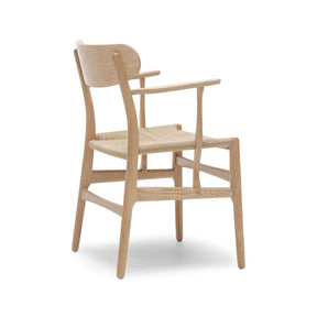 Carl Hansen Wegner CH26 Dining Chair Oak White Oil Back