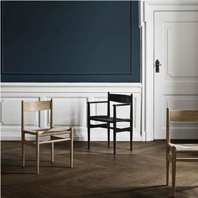 Wegner CH36 and CH37 Chairs by Carl Hansen and Son in Copenhagen Hotel