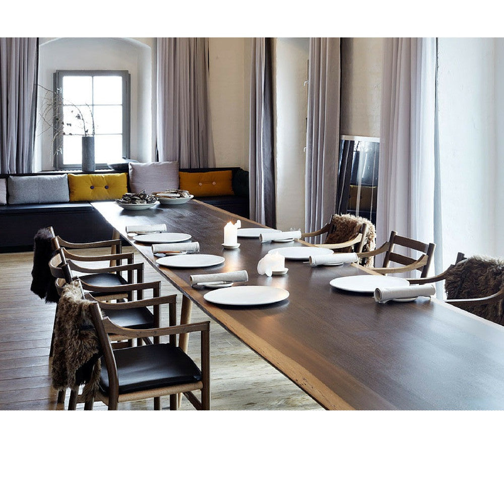 Wegner CH46 Chairs in Noma Restaurant Angled Carl Hansen and Son
