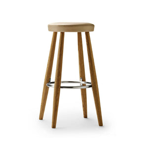 Wegner CH56 Barstool and CH58 Counterstool in Thor 310 Leather