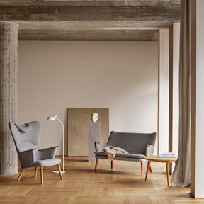 Wegner CH78 Mama Bear Chair in room with CH72 Sofa and CH008 Coffee Table by Carl Hansen