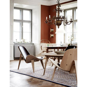 Wegner Shell Chairs in Carl Hansen and Son CEO Knut Erik Hansen's Home