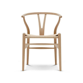 Wegner Wishbone Chair Beech with Natural Papercord CH24
