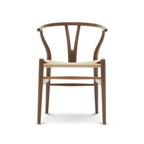 Wegner Wishbone Chair Smoked Oak with Natural Papercord CH24